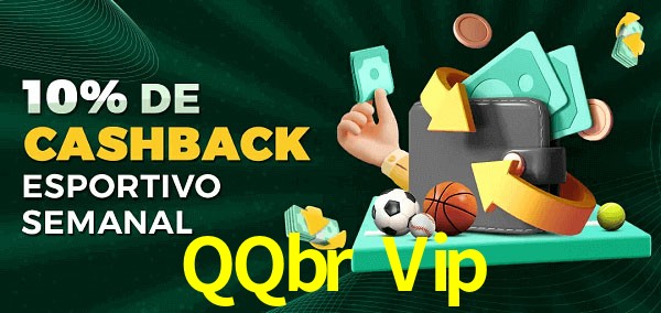 10% de bônus de cashback na QQbr Vip